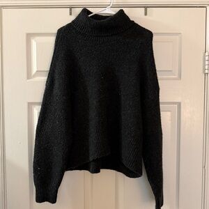 H&M Black Turtleneck Sweater